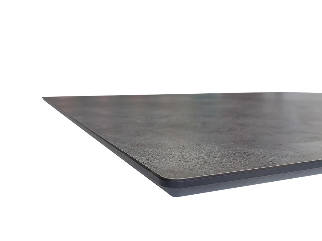 Table de terrasse pivotante METALICA 70x70cm HPL