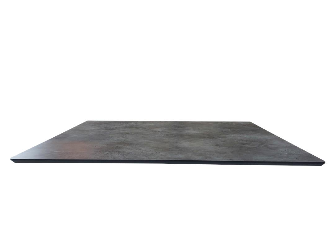 Plateau de table HPL compact 12 mm METALICA, 70x70cm